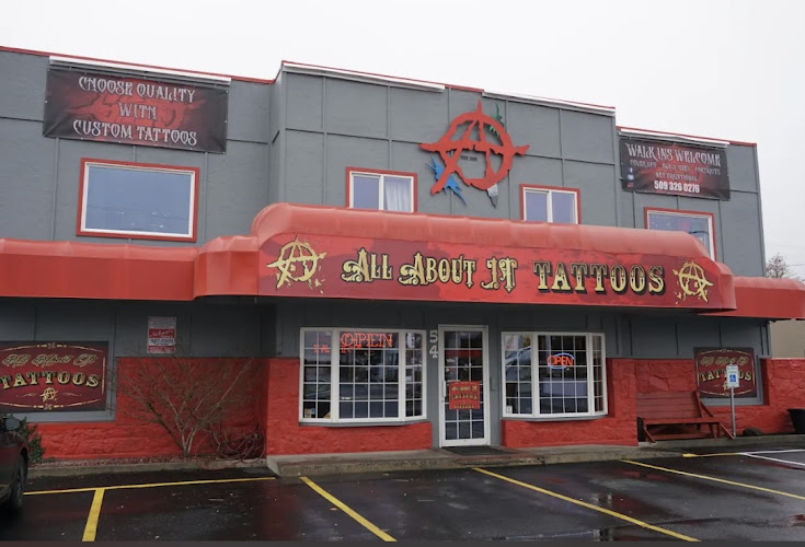 All About It Tattoo & Piercings tattoo shop in Spokane, Washington