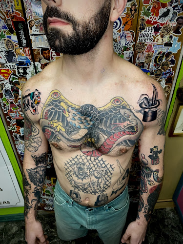 The Tat Shack tattoo shop in St Joseph, Missouri