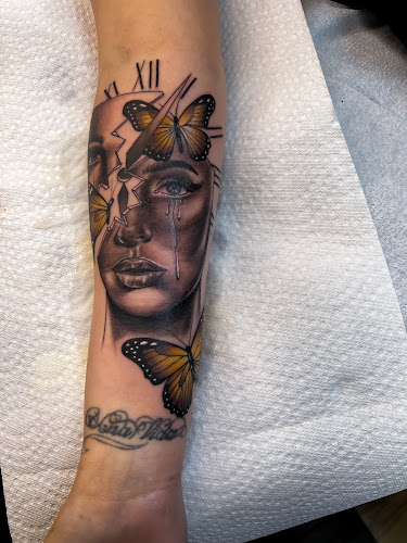 Carmelo's Ink City tattoo shop in Syracuse, New York