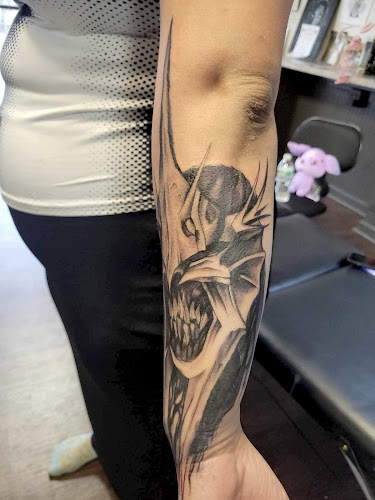 Skull City Tattoos tattoo shop in Syracuse, New York