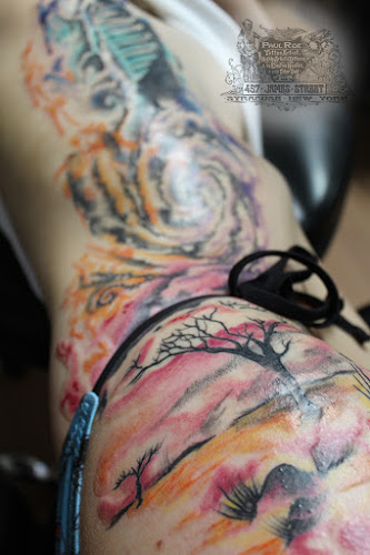 The James Street Parlour tattoo shop in Syracuse, New York