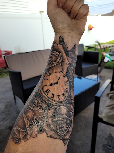 The Twisted Tiki tattoo shop in Tonawanda, New York