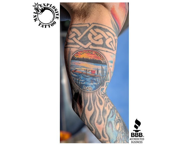 Explosive Ink Tattoo tattoo shop in Trevor, Wisconsin