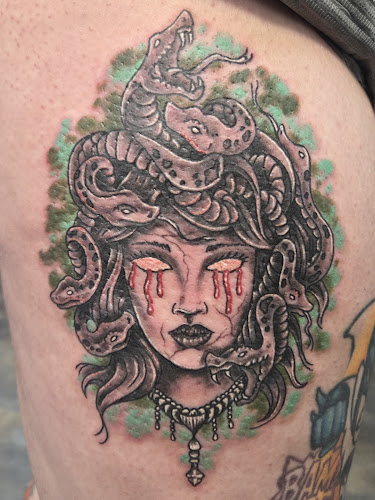 The Apokalyptik tattoo shop in Urbana, Ohio