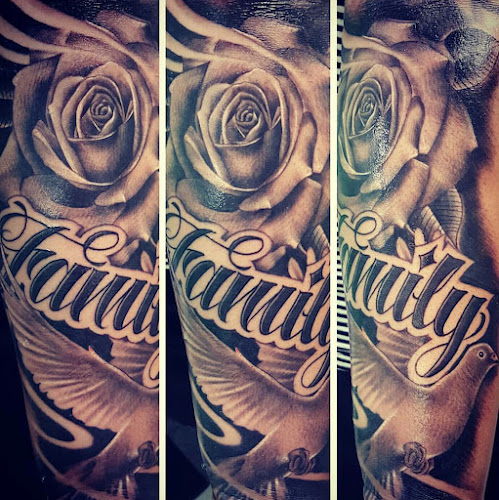 Needle Pushers tattoo shop in Van Nuys, California