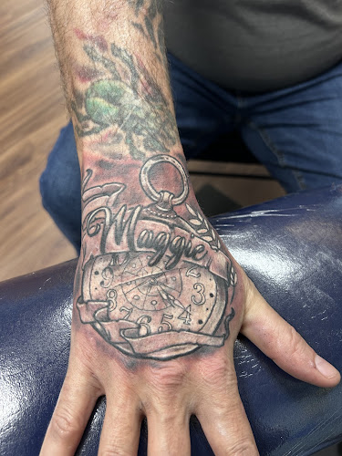 Black Dragon Tattoo and Skate tattoo shop in Vandalia, Ohio