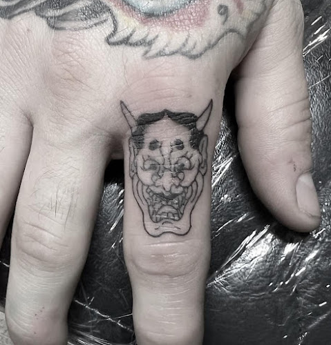 The Los Angeles River Tattoos by Stephen Carballo tattoo shop in Venice, California