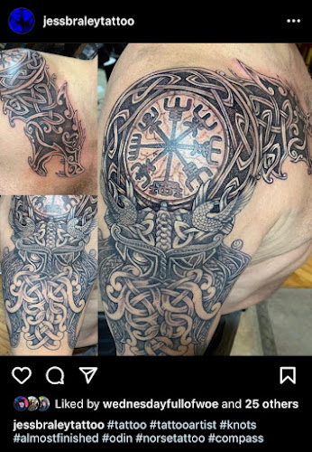 The Grey Witches’ Gallery and Tattoo tattoo shop in Wareham, Massachusetts