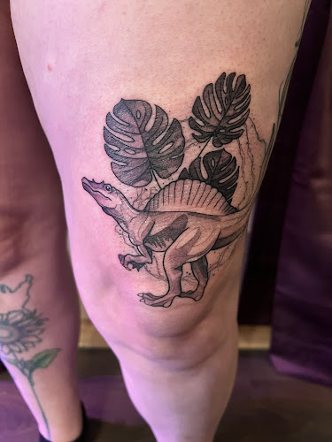 The Black Orchid tattoo shop in Wausau, Wisconsin