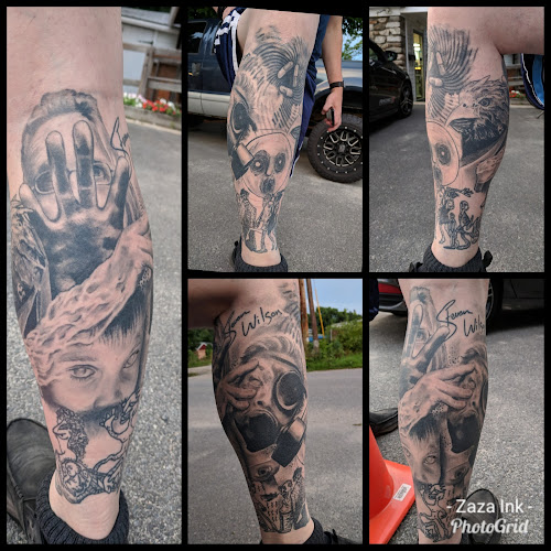 Zaza Ink tattoo shop in West Boylston, Massachusetts